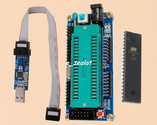 ATMEGA16L-8PU AVR Perfect System Development Board USBasp Programmer