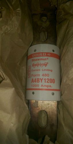 New in box gould shawmut 1200a 600v fuse a4by1200 for sale