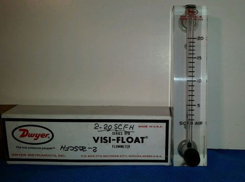 Dwyer VFB-53-SSV Visi-Float Series VFB Flowmeter NIB