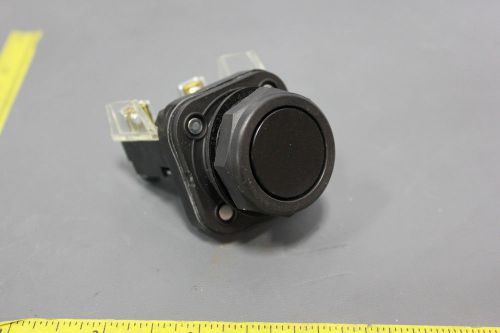 Allen bradley black push button switch 800h-ar ser. f (s19-2-101a) for sale
