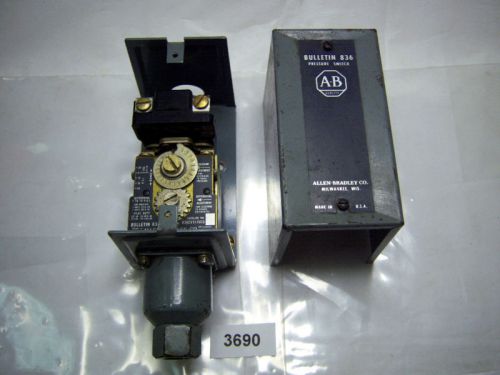 (3690) Allen Bradley Pressure Switch 836CV11-FJCS 45 Psi