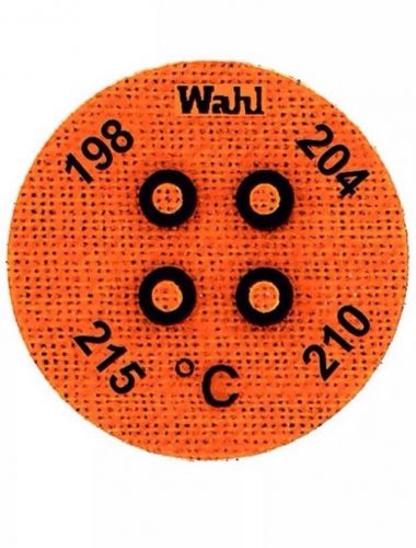 WAHL 443-198C Non-Rev Temp Indicator, Kapton, PK10