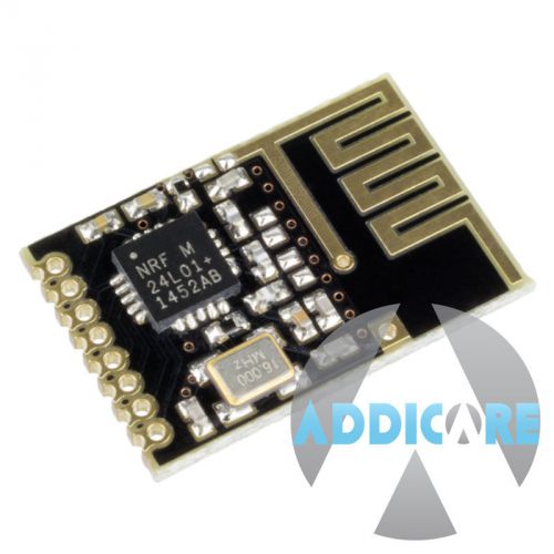 Addicore SMD nRF24L01+ Wireless Transceiver Module with Castellations