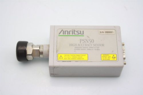Anritsu PSN50 High Accuracy Power Sensor Meter Detector 50MHz-6GHz -30 +20dBm