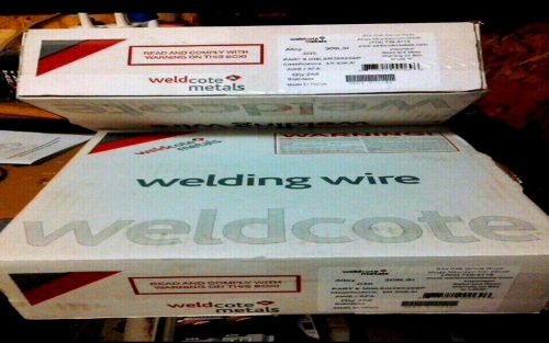 Weldcote stainless .035 welding wire.  New Unopened Boxed 25lb spool. 309LSI