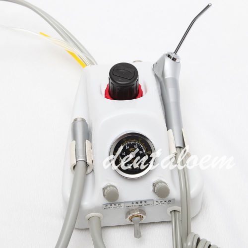 Portable dental air turbine unit work with compressor+3 way syringe 4/2 hole wj for sale