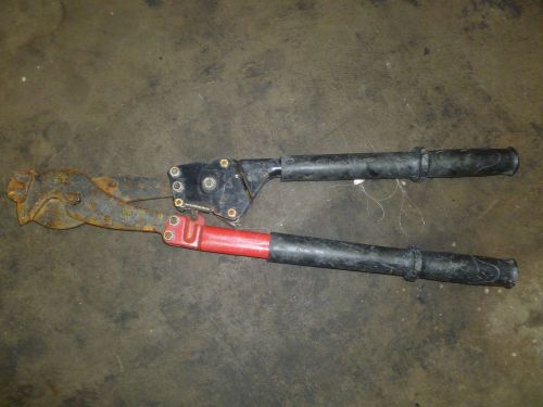 HKP HK Porter 8690FH Ratcheting Cable Cutters. Electrical linemen