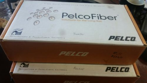 Pelco fm8304mstr 4 channel multimode fiber tx/rx pair cheapest on ebay brand new for sale