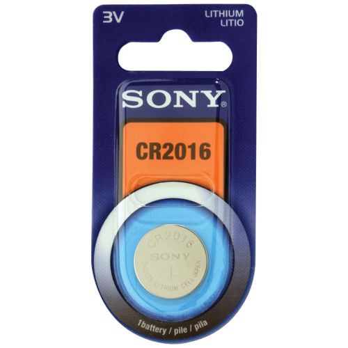 NEW - Sony S-cr2016b1a 3-volt Lithium Coin Cell (cr-2016, 90mah)
