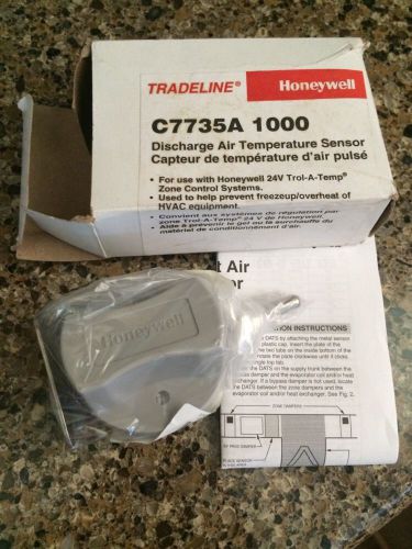 Honeywell 50062329-001 discharge/return air temperature sensor 10k, duct mounted for sale