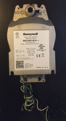 Honeywell Electric Actuator 3.4 Nm Spring Return 120 Vac