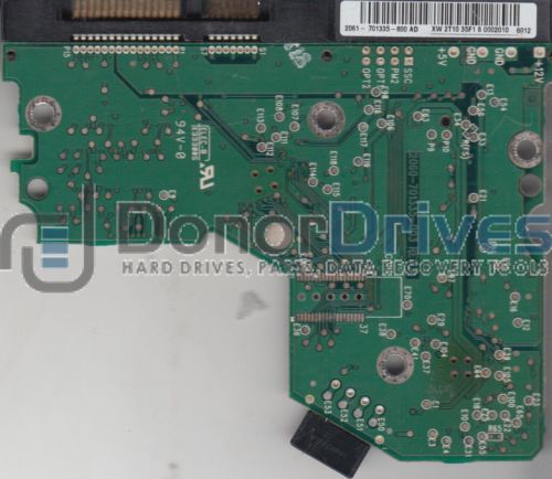 WD2500JS-00MHB0, 2061-701335-B00 AD, WD SATA 3.5 PCB + Service