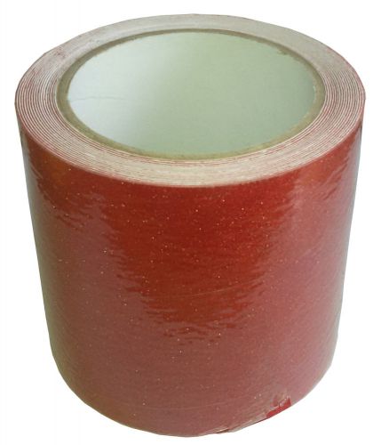Red anti slip tape adhesive non slip  high grip clear  10cm(3.93&#034;) for sale