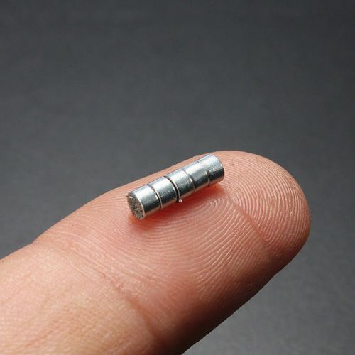 5pcs N50 Dia 3x2mm Neodymium Rare Earth Disc Magnets