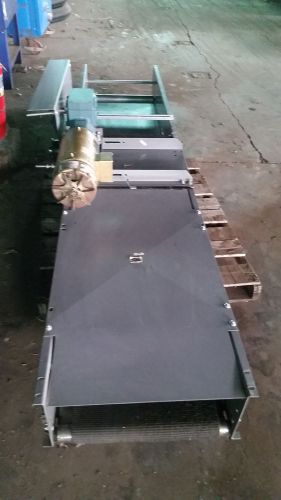Fki logistex conveyer w/ gear box &amp; baldor motor for sale