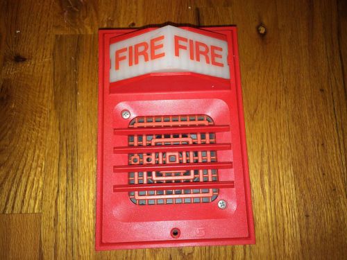 Simplex fire alarm horn 2903-9001 light 2901-9806, cover frame for sale
