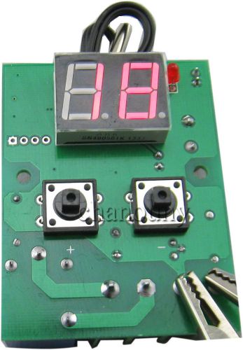 Dc 12v 0-99°c thermostat temperature controller temp control thermometer+sensor for sale