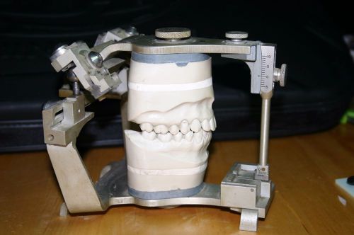 Denar Fully Adjustable Dental Occlusion Articulator, allen wrench and casting