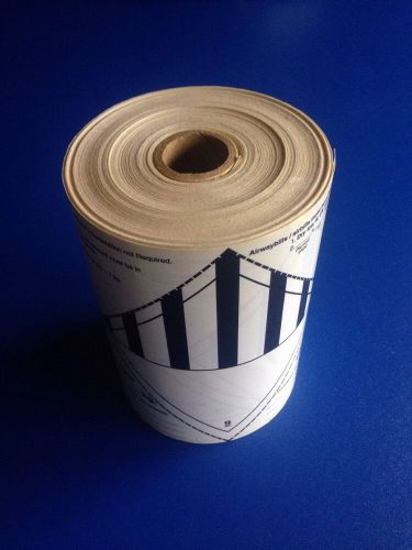 Part roll of d.o.t. labels dry ice un 1845 6 x 6&#034; decal sticker shipping. for sale
