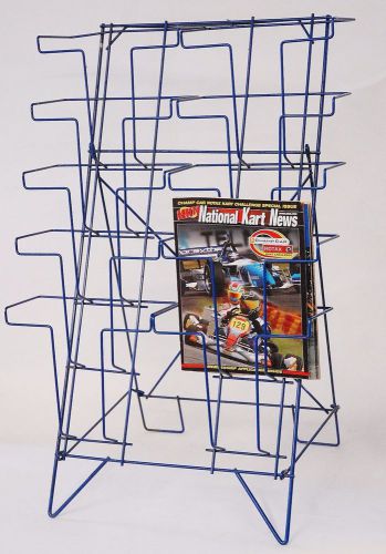 Table Top Folding magazine display rack