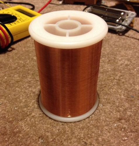 44awg Magnet Wire, Enameled Copper (Guitar Pick Up) Wire1.0 Lbs.