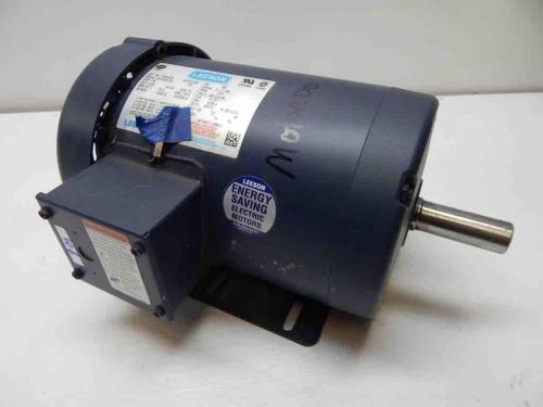 NEW! Leeson C6T17FB119C 56HZ  2HP 1725RPM 208-230/460Volts 5”x 4-7/8”  and 3”x 4