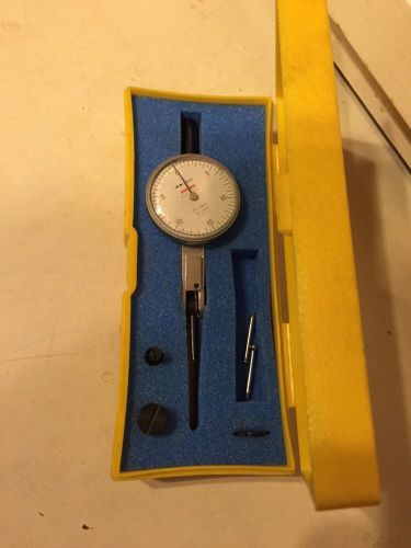 Peacock No. 2000 Dial Test Indicator (.0005 X .030) With Box And Accessories