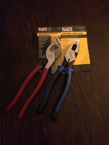 Klein Tools 63050-SEN High Leverage Cable Cutters J2000 9NE Pliers Side Cutting