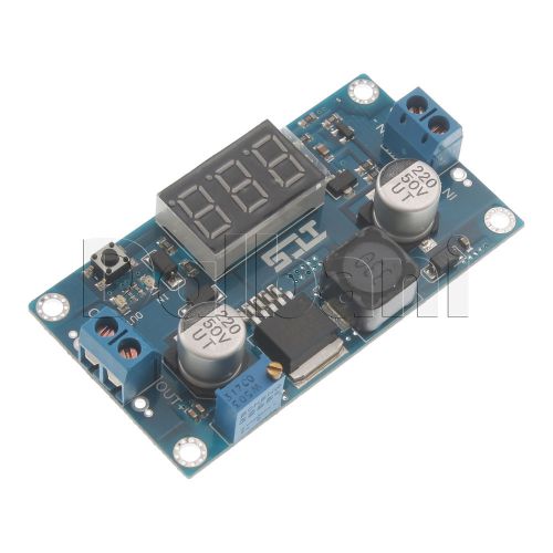 Dc to dc 4.5-32v to 5-52v xl6009 boost step-up module power supply led voltmeter for sale