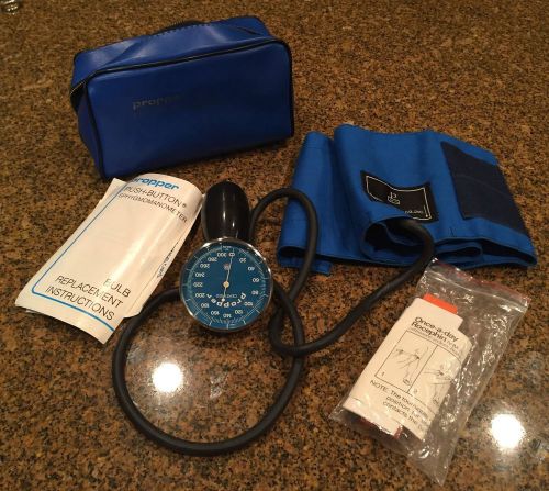Propper push button sphygmomanometer kit &amp; Once a day Rocephin