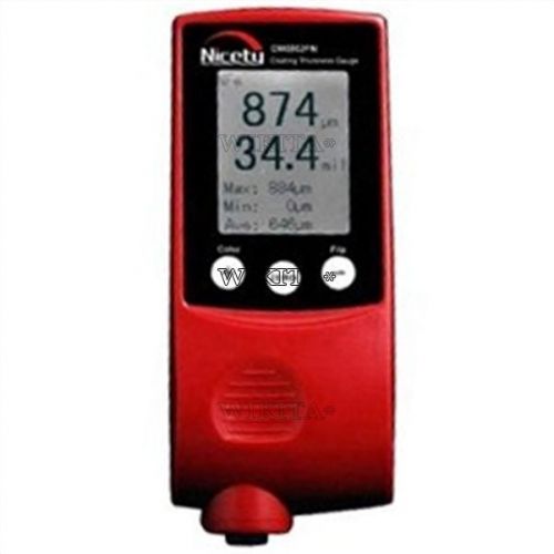 Max. And Min.and Average Value Displayed Coating Thickness Gauge New CM8802FN
