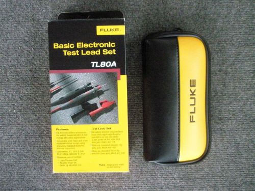 Brand New Fluke TL80A Basic Electronic Test Lead Set