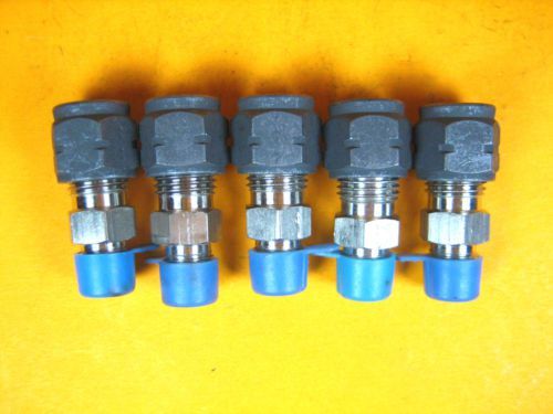 Imperial Eastman -  1/4&#034; Tube x 1/8&#034; NPT -  SS Connector (Lot of 5)