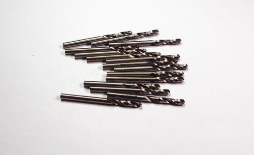 Screw Machine Drills #20 HSS 118D 1-1/16&#034; LOC x 2-1/8&#034; OAL USA QTY 15 &lt;2138&gt;
