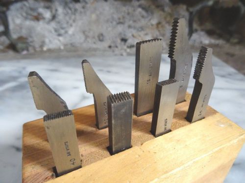 Machinist Tools THREAD CHASING TOOLS 4 Inside 4 Outside made by Bay State