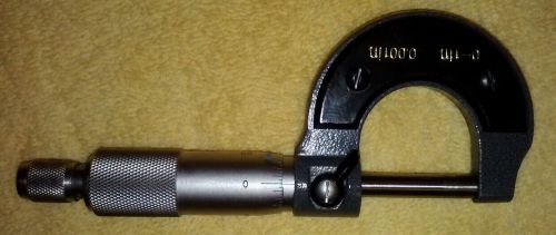 New mechanical outside micrometer 0-1&#034; x .0001&#034; machinists &amp; jewelers tool w/box for sale