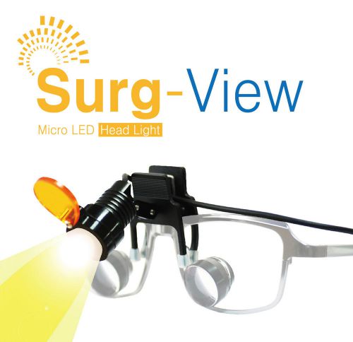 Surg-view led head-light / surgical led head lamp / medical / dental / loupe for sale