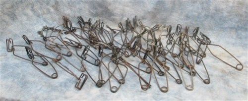 Lot High School Laboratory Metal Test Tube Holders Clamps Vintage Lab Equipment