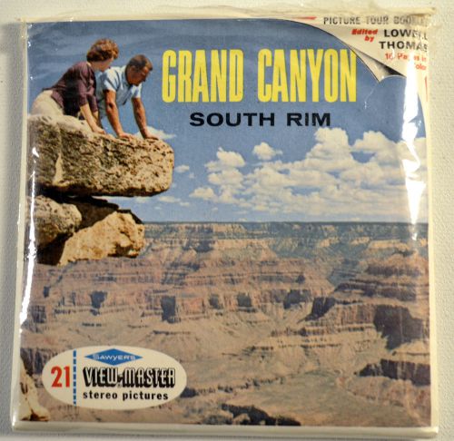 Sawyer&#039;s View-Master 7 Grand Canyon Real Set A361, 3611,3612, 3613