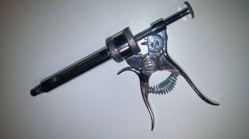Ideal instrument id71 11cc rapid shot pistol grip livestock syringe for sale