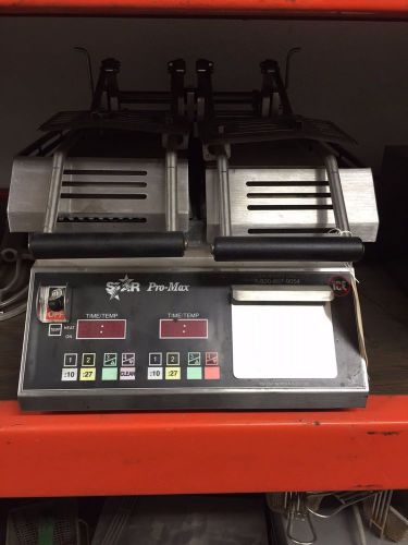Star CG14SPTK Panini Grill Grooved