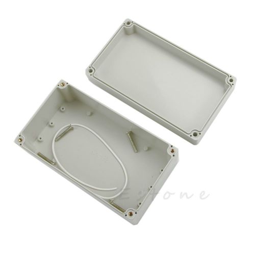 158x90x60mm Waterproof Plastic Electronic Project Box Enclosure Cover CASE