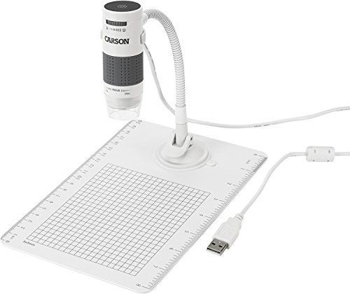 Carson eflex 75x or 300x power led lighted usb digital microscope with flexible for sale