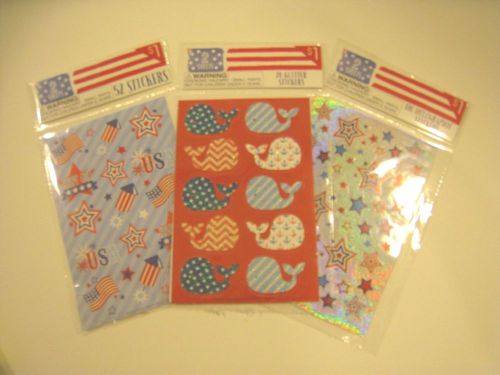 Target One Spot Stationary Festive Holiday Stickers 4th Of July