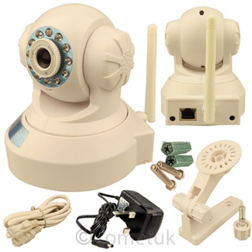 Wireless Wifi CCTV Security IP Night Vision Camera IR Network Monitor Cam Webcam