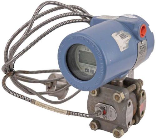Rosemount 1151gp6e22s1-m7b4 45vdc 4-20ma 100psi gauge pressure transmitter assy for sale