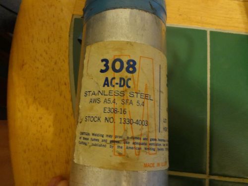 3/32 STAINLESS STEEL WELDING RODS 308 AC-DC E308-16 8LBS