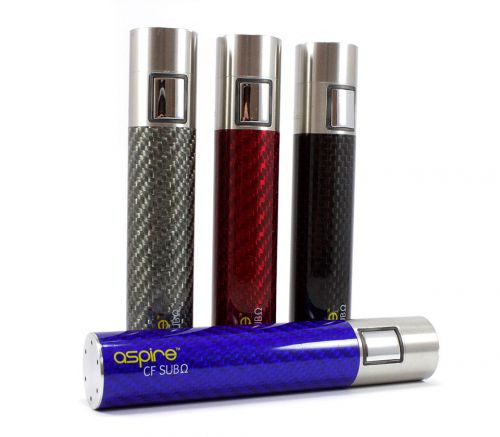 Authentic Aspire CF SUB ohm 2000 mAh batteryn Charger Included USA Seller (blue)