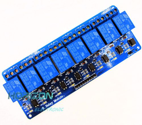8 Channel 5V Relay Shield Module Board Optocoupler module Arduino ARM AVR