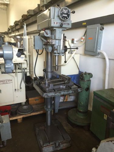 CLAUSING MODEL 2277 20&#034; VARIABLE SPEED DRILL PRESS 3MT SPINDLE
